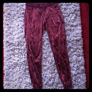 Velvet Joggers